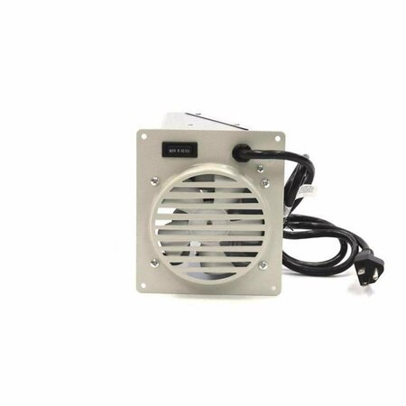 DENDESIGNS Comfort Collection Electric Wall Heater Fan, Beige DE3311899